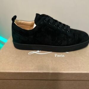 Christian Louboutin Classic Black Sneakers